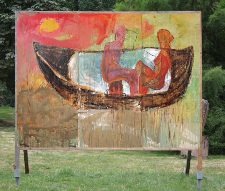 Monet-im-Boot